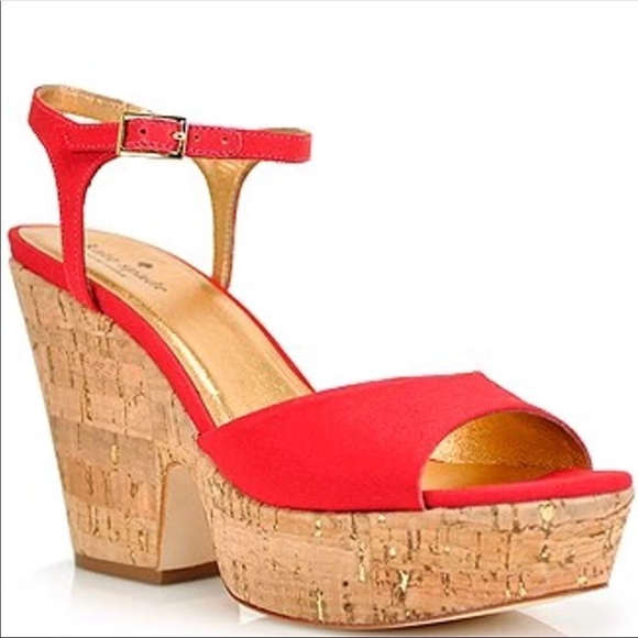 Kate spade platform wedges - Picture 2 of 8